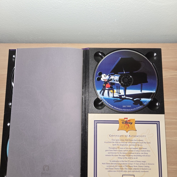 PDisney 75th Anniversary Of Music & Memories - Picture 3 of 5